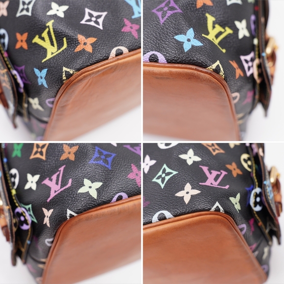 ❌️❌️SOLD❌️❌️BL23❤️Louis Vuitton Black Monogram Multicolor Canvas Noe - Picture 7 of 16